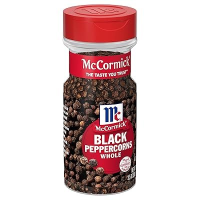 Whole Black Peppercorns